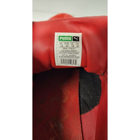 Puma Mens California Sneakers Size 13 US 366608 07 Red Casual Running Shoes - Picture 7 of 8